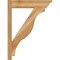 Ekena Millwork Funston Rough Sawn Traditional Outlooker, Western Red Cedar, 6"W x 24"D x 32"H OUT06X24X32FST01RWR - alternate 2